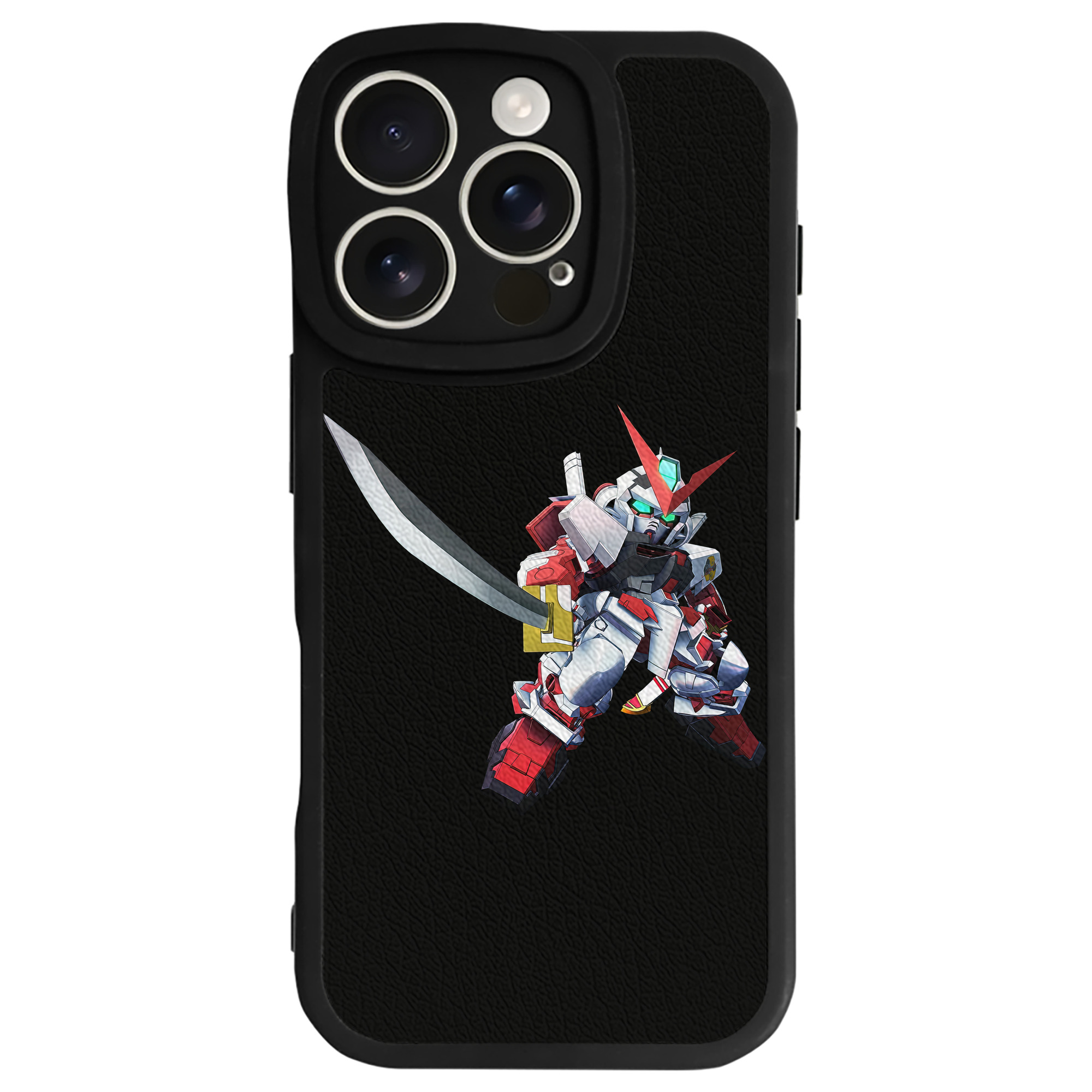 （画像用） 機動戦士ガンダム Mobile Suit Gundam 【iPhone 16シリーズ対応】シリコンスマホケース（レザー調） 材質：シリコン